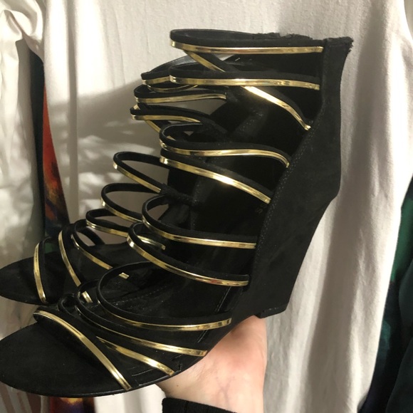 Express Strappy Wedges - Picture 3 of 3